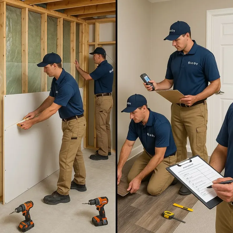 Repairs and Reconstruction process in Tarrant, AL